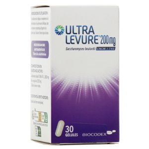 Ultralevure 200mg - Saccharomyces boulardii - Anti diarrhée - 30 gélules