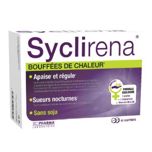 Syclirena - Bouffées de chaleur Sueurs nocturnes - 60 Comprimés