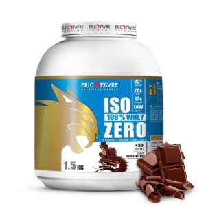 Iso Zero 100% Whey Choco Intense - Développement et définition musculaire - Pot 1,5kg