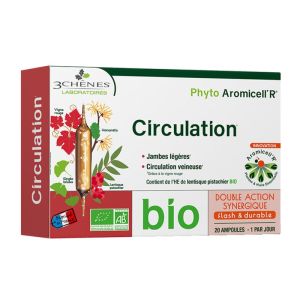 Phyto Aromicell’R Bio - Circulation - Jambes légères - 20 ampoules 10ml