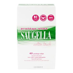 Protège-slips Cotton Touch - Hygiène féminine - Sachet de 40