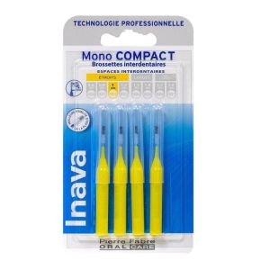 Brossette interdentaire Mono Compact - ISO 2 - 1mm - 4 brossettes