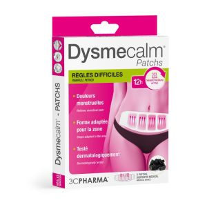 Dysmecalm - Règles douloureuses - 3 patchs