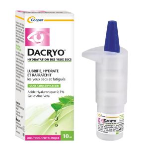 Dacryo - Hydratation des yeux secs - 10ml