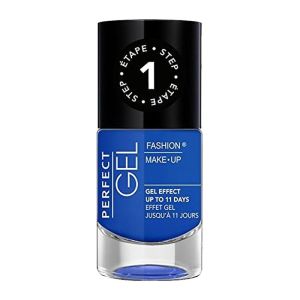 Fashion Make-Up - Perfect Gel Vernis - Etape 1 - N°21 Bleu Jeans - 10ml