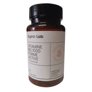 Vitamine B12 1000 Forme Active - Vitalité Tonus - 30 comprimés