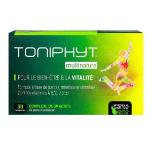 Toniphyt multinature - Bien-être et Vitalité - 30 comprimés