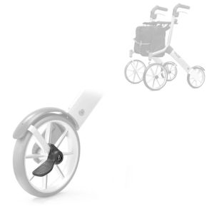 Aide pour bordures pour roue arrière gauche - Rollator Let's Go Out ou Let's Fly
