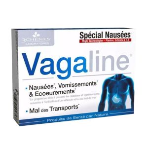 Vagaline - Nausées Vomissements Ecoeurements - 15 comprimés