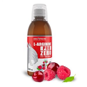 L-Arginine Pro Zero Fruits rouges - Entraînements Intensifs - 500ml