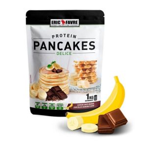 Pancake Protein - Choco banane - Gaufres et pancakes protéinés - Sachet 1kg