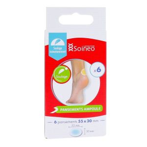 Pansements Ampoule - 5,5 x 3 CM - Par 6