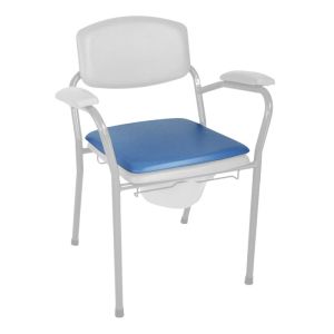 Assise amovible bleue pour chaise garde-robe Candy