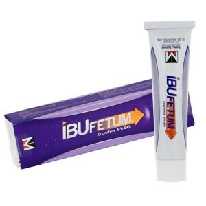 Ibufetum 5% Gel - Tendinites Entorses Contusions - 60 g