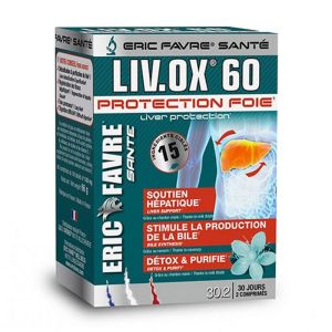 LIV.OX 60 Protection Foie - 60 Comprimés
