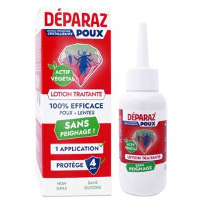 Lotion Traitante Anti Poux et Lentes - Sans peignage - 100 ml