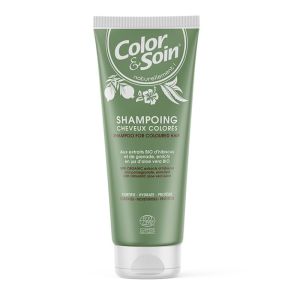 Color & Soin Shampoing BIO pour cheveux colorés - Tube 250 ml