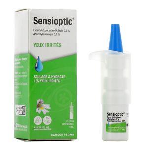 Sensioptic - Soulage & Hydrate les Yeux Irrités - 10 ml