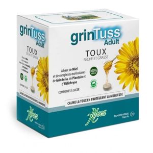 Grintuss Adult - Toux sèche et grasse - 20 Comprimés