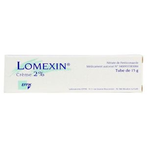 Crème Lomexin 2% - Mycoses cutanées ou muqueuses - Tube 15g