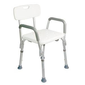 Chaise de douche Hiva - Avec accoudoirs
