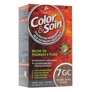Color et Soin Coloration permanente - Blond Doré Cuivre 7GC