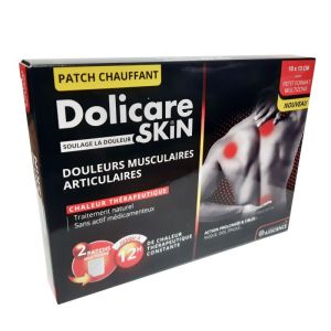 Dolicare Patchs chauffants Multizone - Grand format - 10x13CM - Par 2
