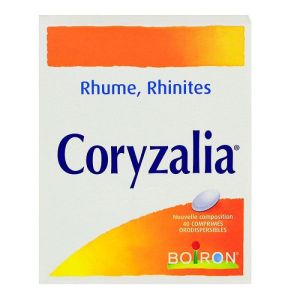Coryzalia - Rhume Rhinites - 40 comprimés orodispersibles