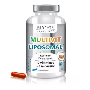 Multivit Liposomal - Renforce l'organisme - 60 Gélules
