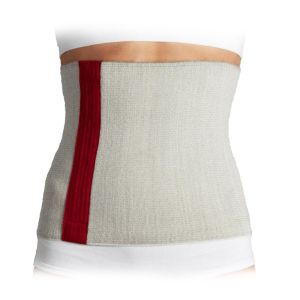 Ceinture Chaleur - Hauteur 25 CM - Gris Rouge