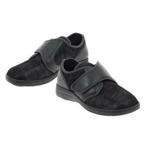 Chaussures médicales Homme CHUT Pied Large Pavel Noir - PODOWELL