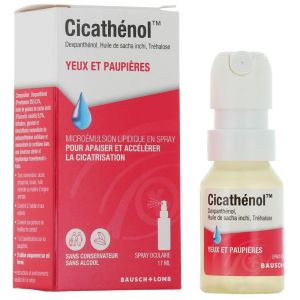 Cicathenol - Spray Oculaire Yeux et Paupière - 17 ml