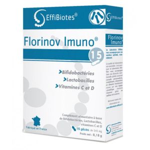 Florinov Imuno - Flore intestinale et immunité - 15 Gélules