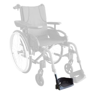 Repose Pied Droit avec Tube pour fauteuil roulant Action 3 ou 4NG