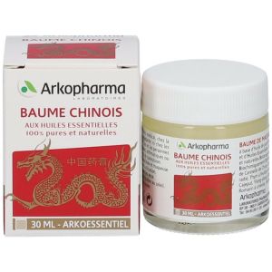Baume Chinois aux huiles essentielles - Pot 30ml