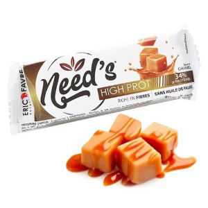 Need's Barre Protéinée - Caramel - Développement musculaire - 60g