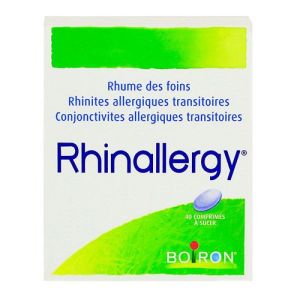 Rhinallergy - Rhume Rhinites Conjonctivites - 40 comprimés à sucer