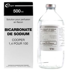 Bicarbonate de sodium 1,4% - 500ml