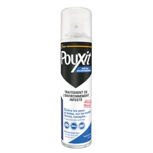 Pouxit - Traitement de l'environnement infesté - Spray 250 ml