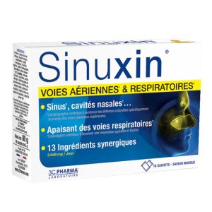 Sinuxin - Voies aériennes et respiratoires - 16 Sachets
