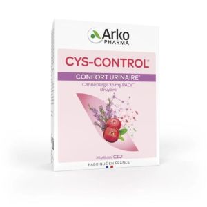 Cys-Control - Confort urinaire - 20 gélules