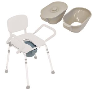Seau seul pour Chaise hygiénique 4 en 1 Blue Lift 380010 Herdegen
