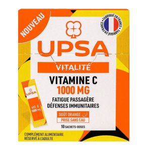 Vitalité Vitamine C 1000mg - Fatigue passagère - 10 sachets