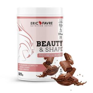 Beauty and Shape - Chocolat - Protéines et Collagène - Pot 525 g