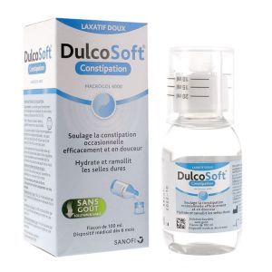 DulcoSoft - Solution buvable contre la constipation - Flacon 100ml