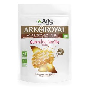 Arkoroyal Bio - Gummies famille - 60 Gummies à mâcher