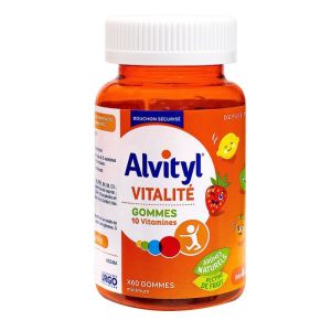 Vitalité - 10 vitamines - 60 gommes à mâcher