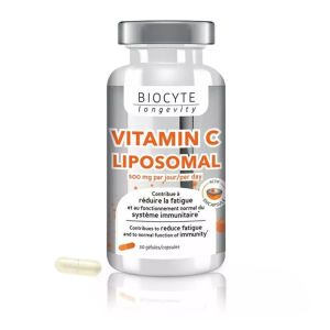Vitamine C Liposomal - Réduire Fatigue - Système immunitaire - 30 gélules