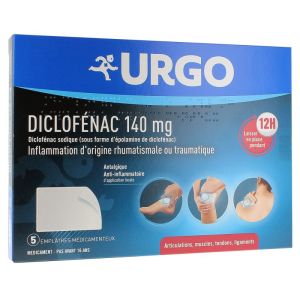 Diclofenac 140 mg - 5 emplâtres