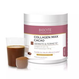 Collagen Max - Cacao - Collagène en poudre - 20x13G